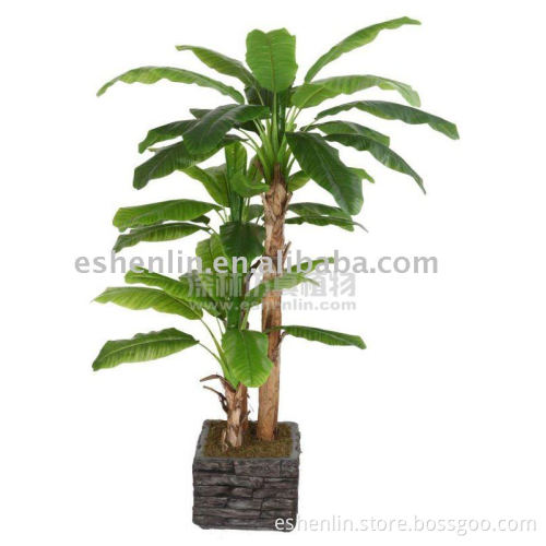 artificial tree leaves banana